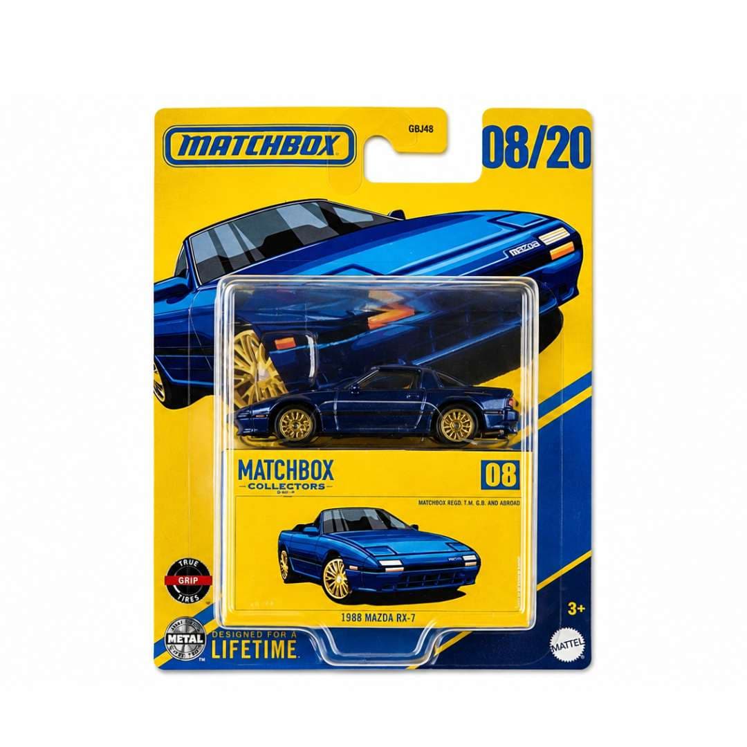 Matchbox 1988 Mazda RX-7 1:64 Diecast Model Car | Matchbox Collectors | India