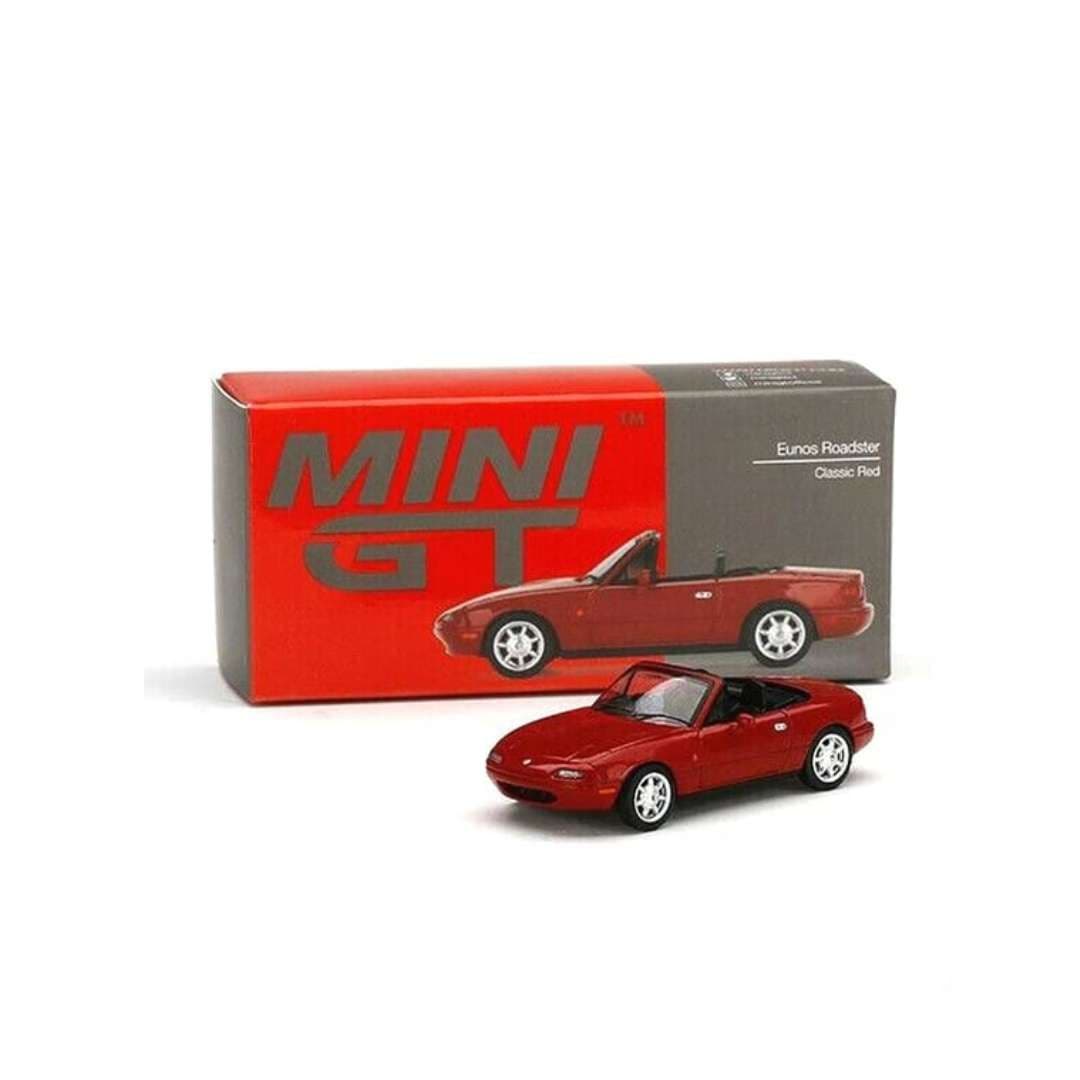 Mini GT Eunos Roadster Classic Red 1:64 Diecast Model Car | Mazda MX-5 Miata | India