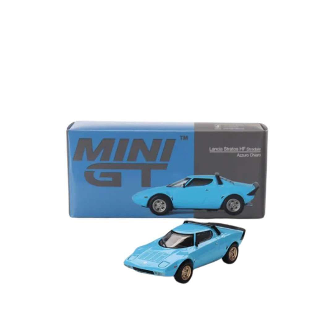 Mini GT Lancia Stratos HF Stradale Azzurro Chiaro 1:64 Diecast Model Car | Italy Classic | India