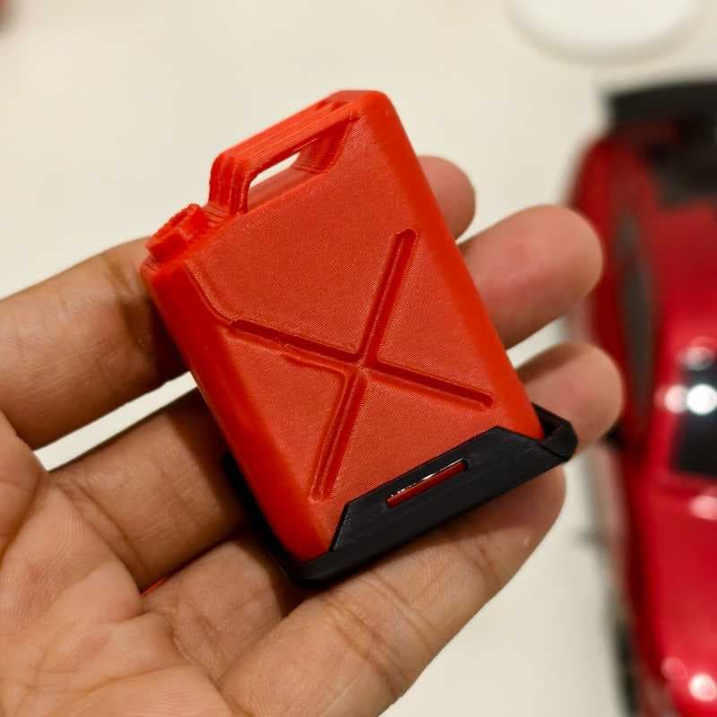 1/10 Scale Jerry Can for RC Cars with Holder – 2 Set