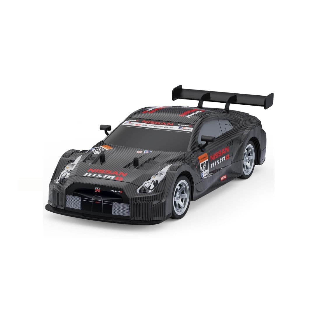 Whoosh RC Drift Car 1/16 Nissan GT-R R35 NISMO GT3 – 30KM/H 4WD Drift Car with LED Lights (India)