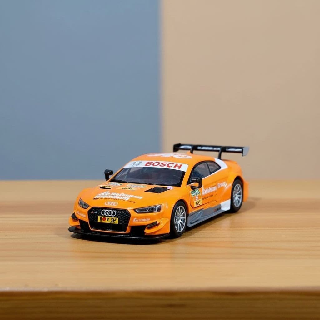 CCA Audi RS5 DTM Racing Car 1:43 Scale Diecast Model with Display Case – Official Licensed Collectible