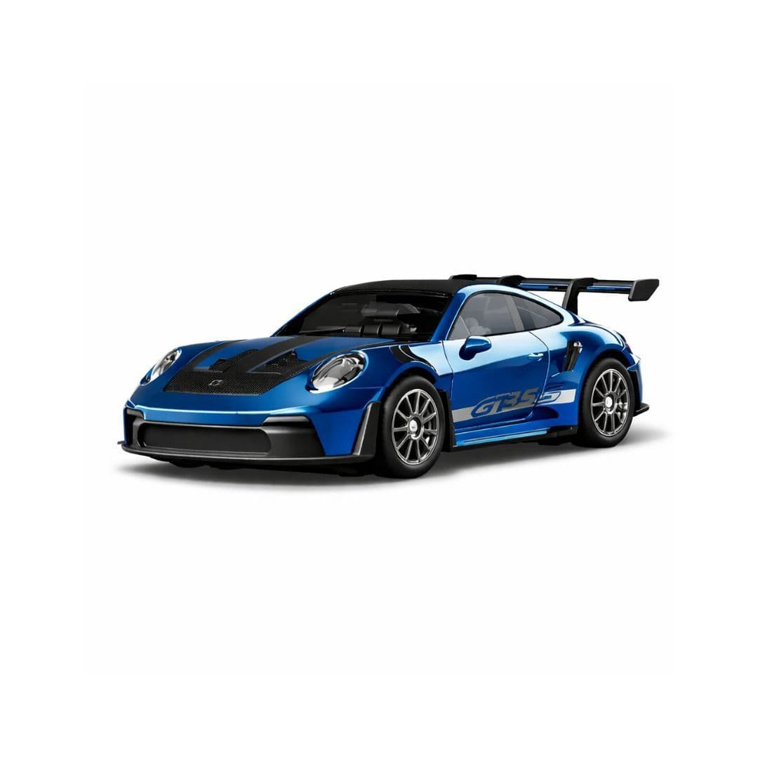 Hstar 1:43 Porsche 911-Style RC Drift Car 4WD with Gyro & LED – Dark Blue