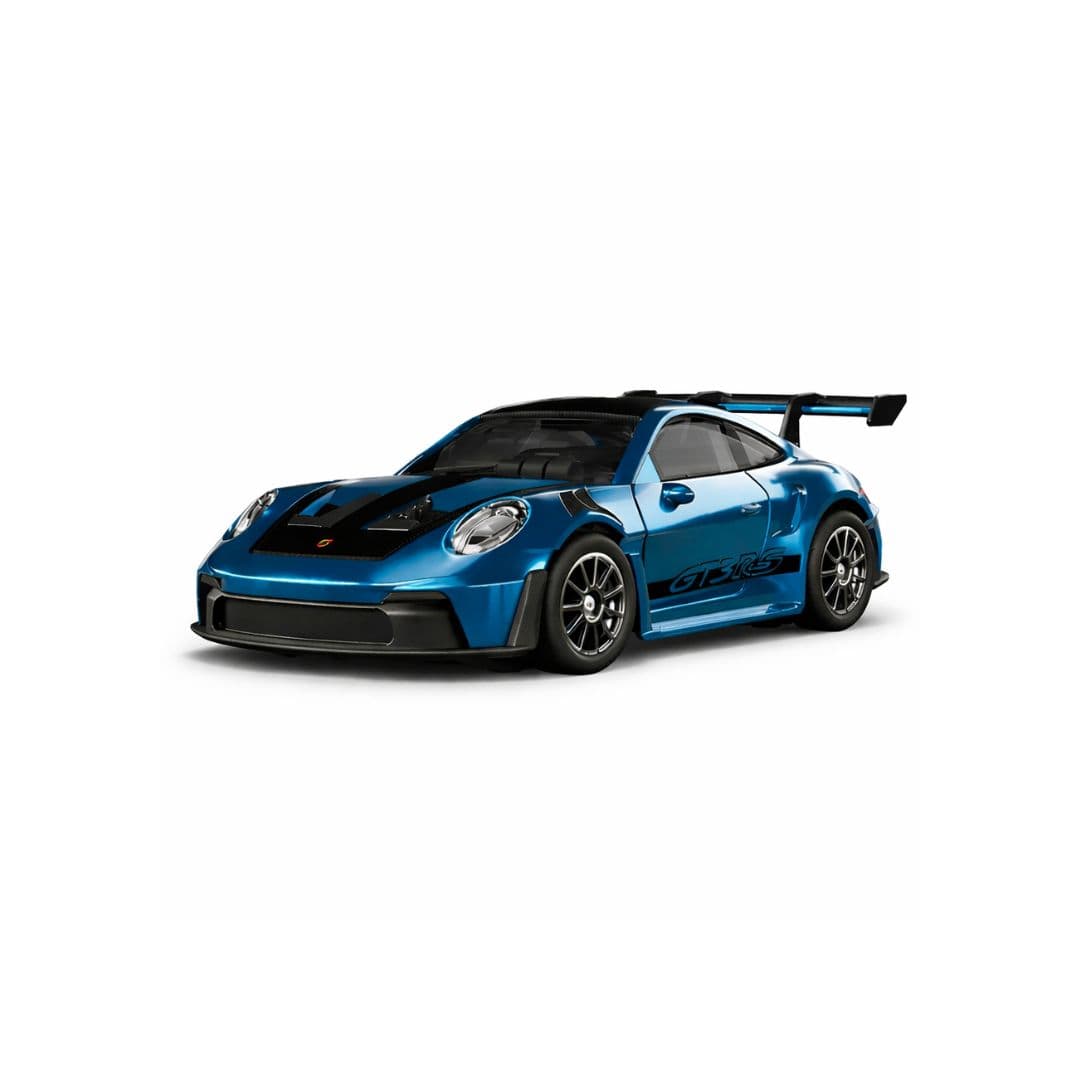Hstar 1:43 Porsche-Style RC Drift Car 4WD 2.4GHz with Gyro – Metallic Blue