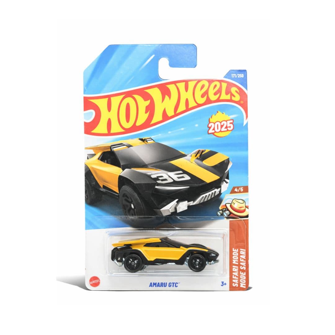Hot Wheels Amaru GTC – Safari Mode Series 1:64 Scale Diecast Car (Imported)