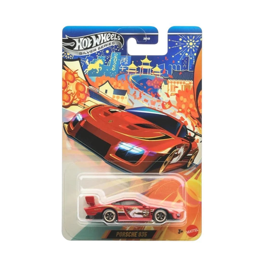 Hot Wheels Porsche 935 – Silver Series Chinese New Year Special Edition 1:64 Die-Cast Car