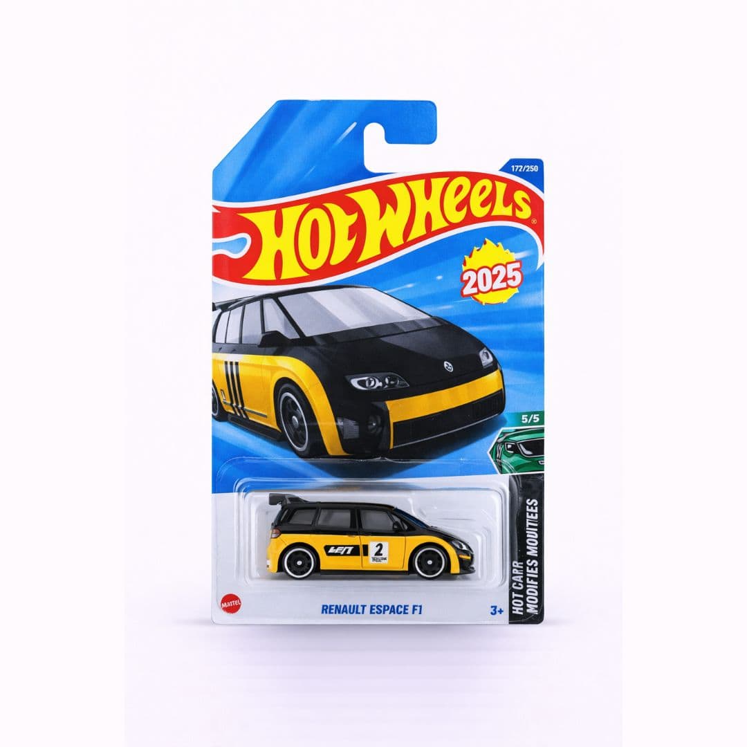 Hot Wheels Renault Espace F1 | 1:64 Scale Diecast Car | 2025 Mainline (172/250)