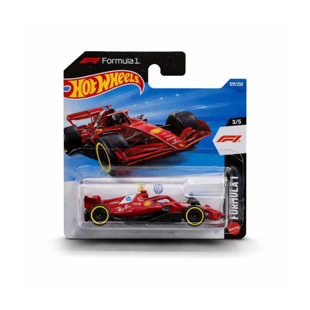 Hot Wheels Scuderia Ferrari HP Formula One Car (ZX5) – International Short Card – 1:64 Scale Die-Cast