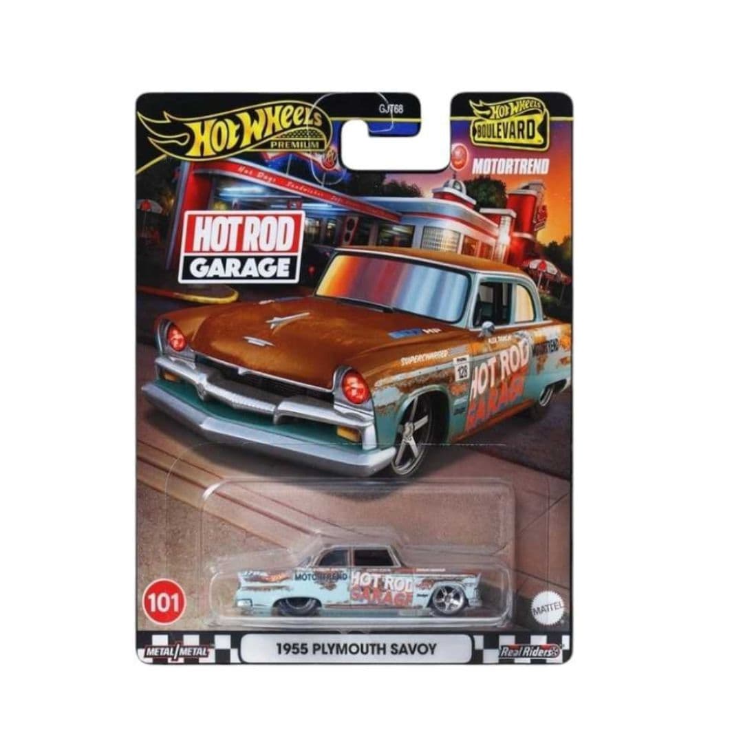 Hot Wheels Hot Rod Garage 1955 Plymouth Savoy – Boulevard | Real Riders