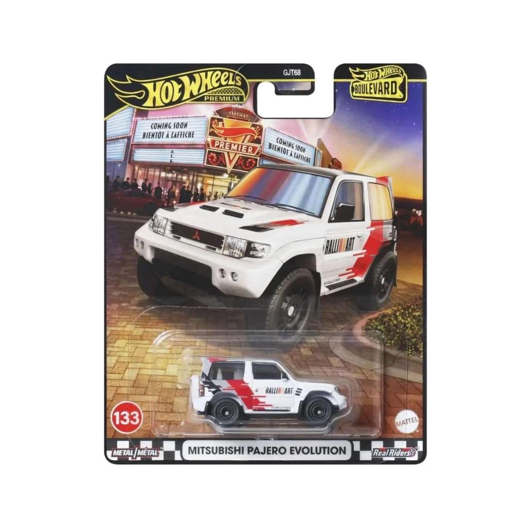 Hot Wheels Boulevard Mitsubishi Pajero Evolution – Premium 1:64 Die-Cast (GJT68, Real Riders)
