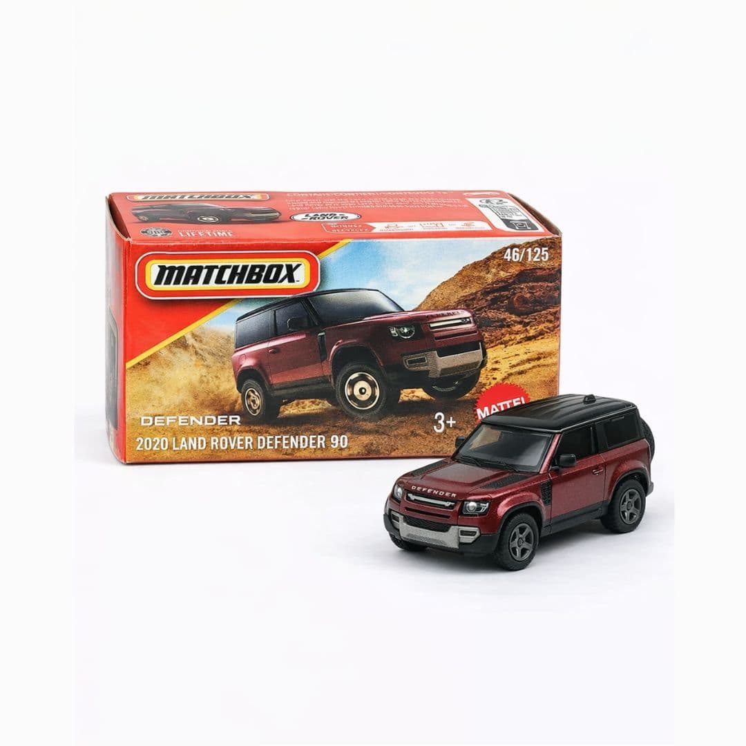 Matchbox 2020 Land Rover Defender 90 – 46/125 | 1:64 Die-Cast SUV | Sealed Box (Imported)