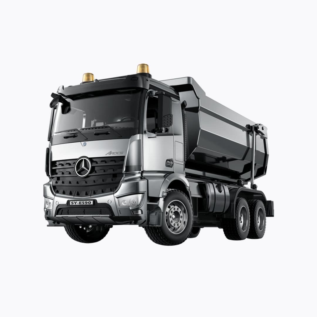 Mercedes-Benz Arocs 1:20 RC Dump Truck (E590) – 4×4 Construction Vehicle with Metal Bed & App Control | India