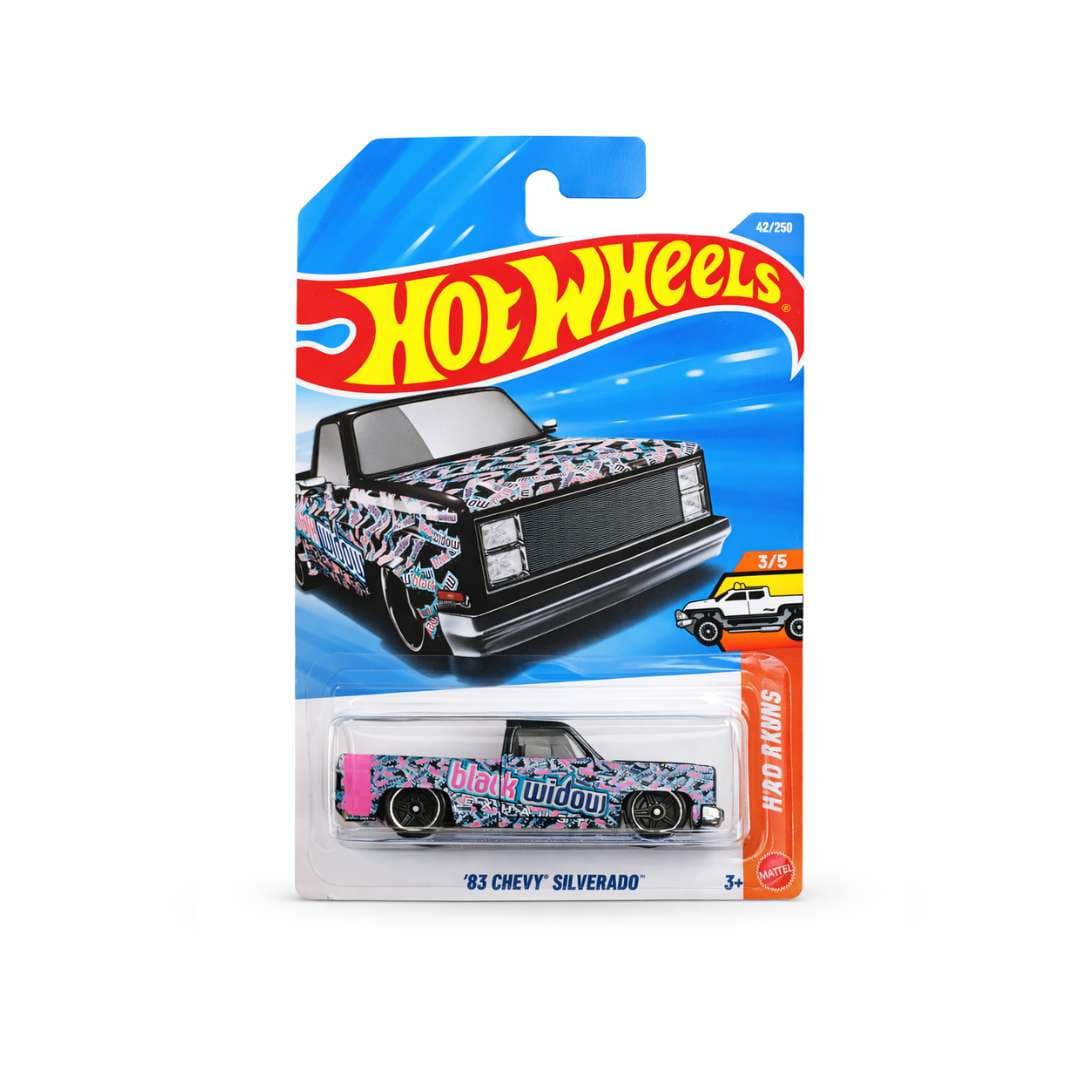 Hot Wheels ’83 Chevy Silverado 1:64 Diecast Mainline Imported 9CNCCK