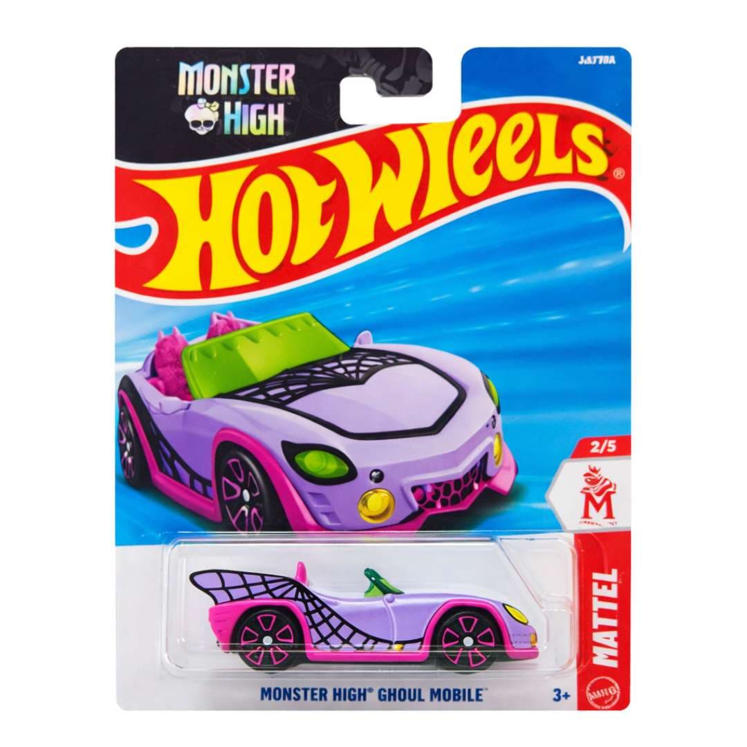 Hot Wheels 2026 Monster High Ghoul Mobile C Case 2026 – 1:64 Diecast Car