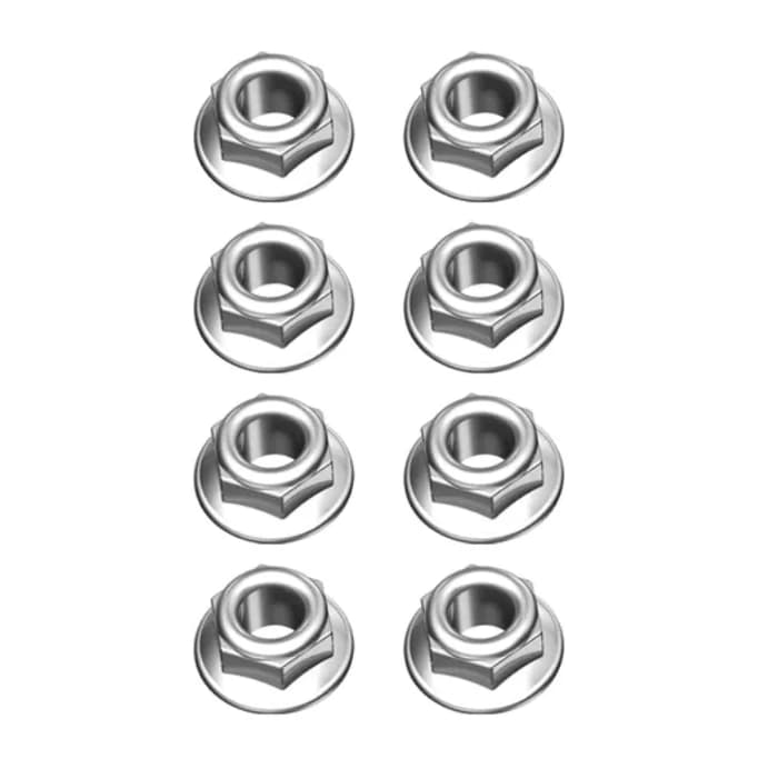 MJX Hyper Go M40 M4 Wheel Nuts (8 Pack) for RC Cars – Universal Fit