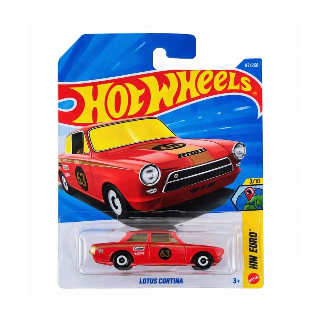 Hot Wheels Lotus Cortina Red 1:64 Diecast C Case Mainline Imported