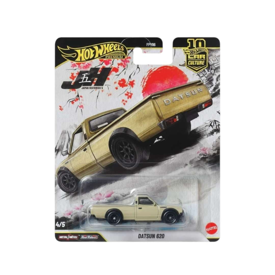 Hot Wheels Japan Historics Datsun 620 – 1:64 Diecast Car – FPY86