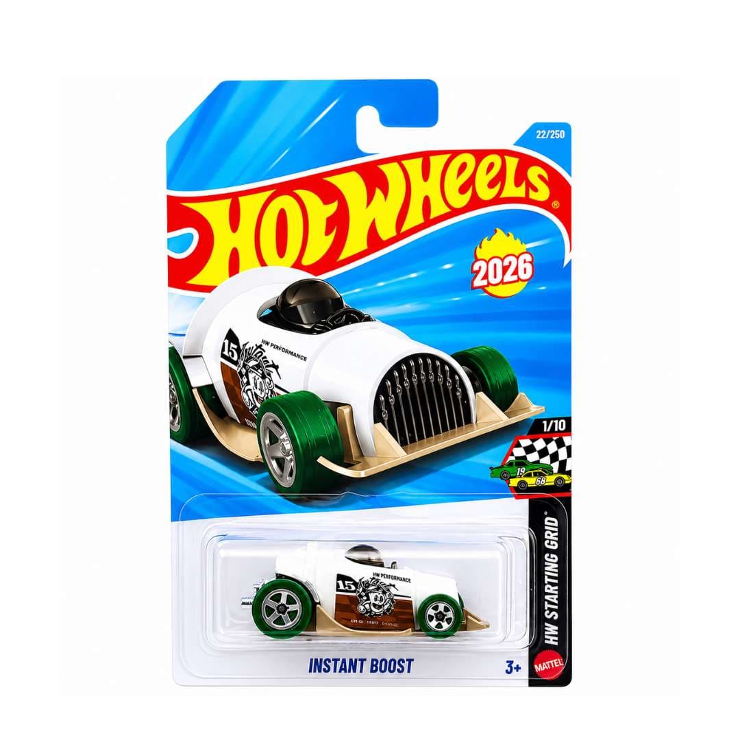 Hot Wheels Instant Boost 2026 – HW Starting Grid 22/250 | 1:64 Scale Die-Cast Car | India