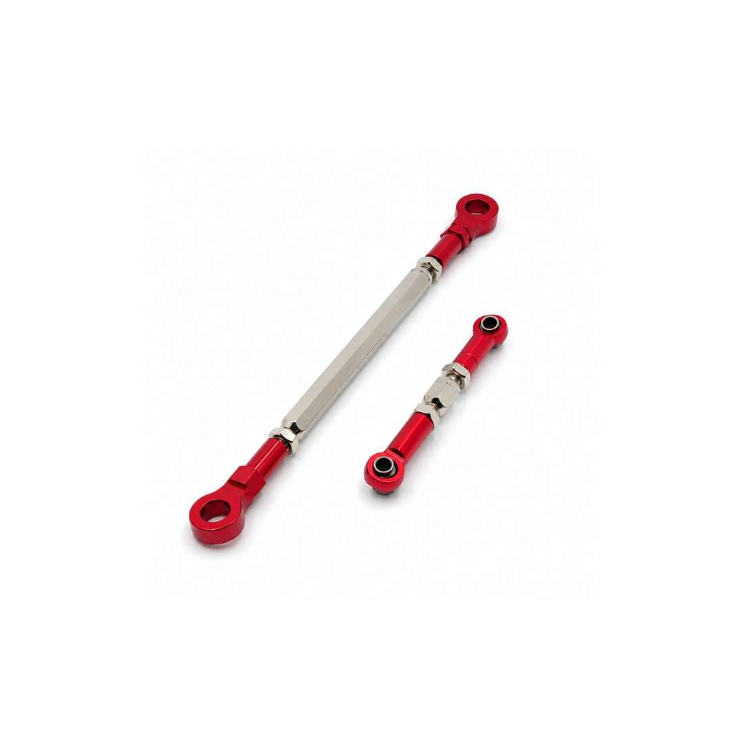 Metal Front Axle Steering Tie Rod Set for HB Toys ZP Series RC Crawlers | ZP1001 ZP1002 ZP1003 ZP1004 ZP1005 ZP1007 ZP1009 Upgrade Parts