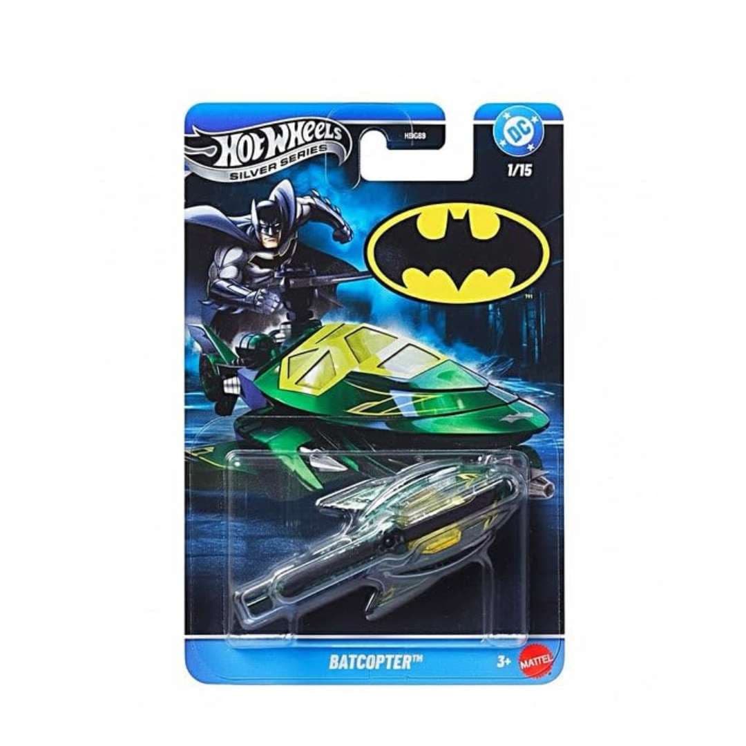 Hot Wheels Batcopter™ DC Silver Series 1/15 | 1:64 Die-Cast Vehicle | India